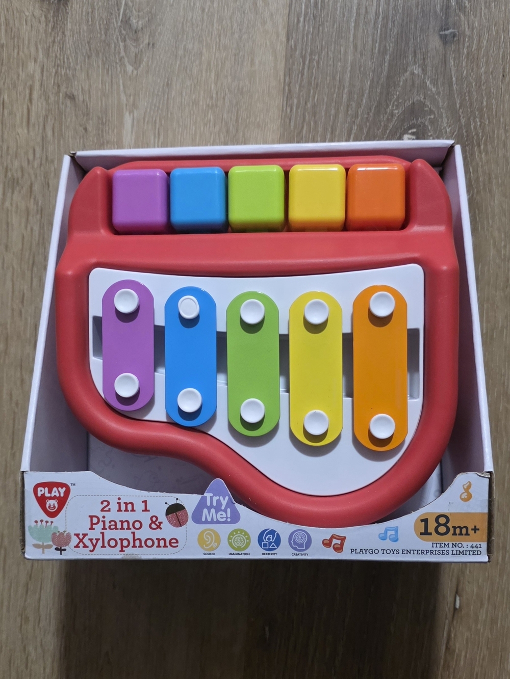 Play 2-in-1 Kids Piano & Xylophone